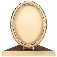 Photo cadre ovale 11x15cm En bronze, à poser 1235