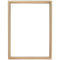 Rectangular photo frame 11x15cm - 4,1x6in In bronze, wall attached 1138