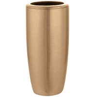 Flowers vase 20cm-8in In bronze, wall attached 2426
