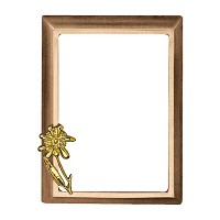 Rectangular photo frame 9x12cm - 3,5x4,75in In bronze, wall attached 251-912