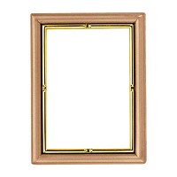 Rectangular photo frame 9x12cm - 3,5x4,75in In bronze, wall attached 264-912