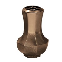 Vase à fleurs 20x14cm En bronze, avec intérieure cuivre, à appliquer 450-R1